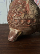 Load image into Gallery viewer, Antique Mayan Effigy Three Footed Vessel