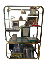 Load image into Gallery viewer, 80s Dia Extendable Brass Etagere