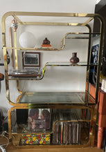 Load image into Gallery viewer, 80s Dia Extendable Brass Etagere