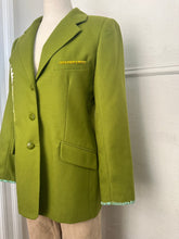 Load image into Gallery viewer, REWORKED: MOSS GREEN WOOL BLAZER
