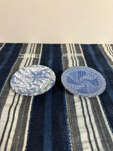 Load image into Gallery viewer, Pair of Blue and White Porcelain Trinket dishes
