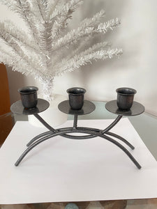 3 candle candelabra