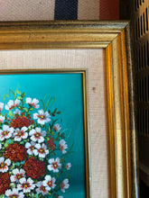 Load image into Gallery viewer, Vintage Rafael Osorio Floral Oil Painting
