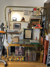 Load image into Gallery viewer, 80s Dia Extendable Brass Etagere
