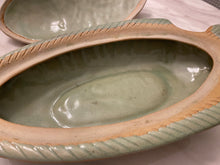 Load image into Gallery viewer, Handmade Stoneware Fish Serving Dish
