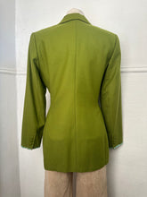 Load image into Gallery viewer, REWORKED: MOSS GREEN WOOL BLAZER

