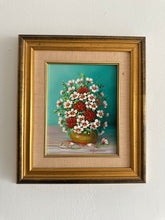Load image into Gallery viewer, Vintage Rafael Osorio Floral Oil Painting

