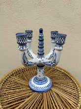 Load image into Gallery viewer, 1970s Handmade Spanish Ceramic Candelabra
