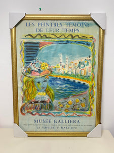 1970 Musée Galliera “Les Peintres Temoins de Leur Temps“ Print by Constantin Terechkovitch