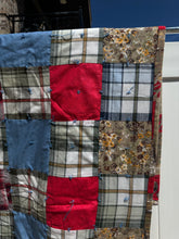 Load image into Gallery viewer, Vintage Handmade Patchwork Quilt
