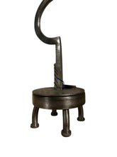 Load image into Gallery viewer, Hand-Welded Industrial Metal Candleholder
