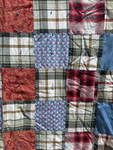 Load image into Gallery viewer, Vintage Handmade Patchwork Quilt
