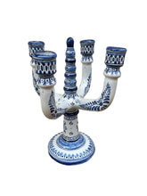 Load image into Gallery viewer, 1970s Handmade Spanish Ceramic Candelabra
