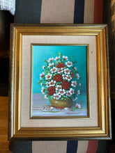 Load image into Gallery viewer, Vintage Rafael Osorio Floral Oil Painting
