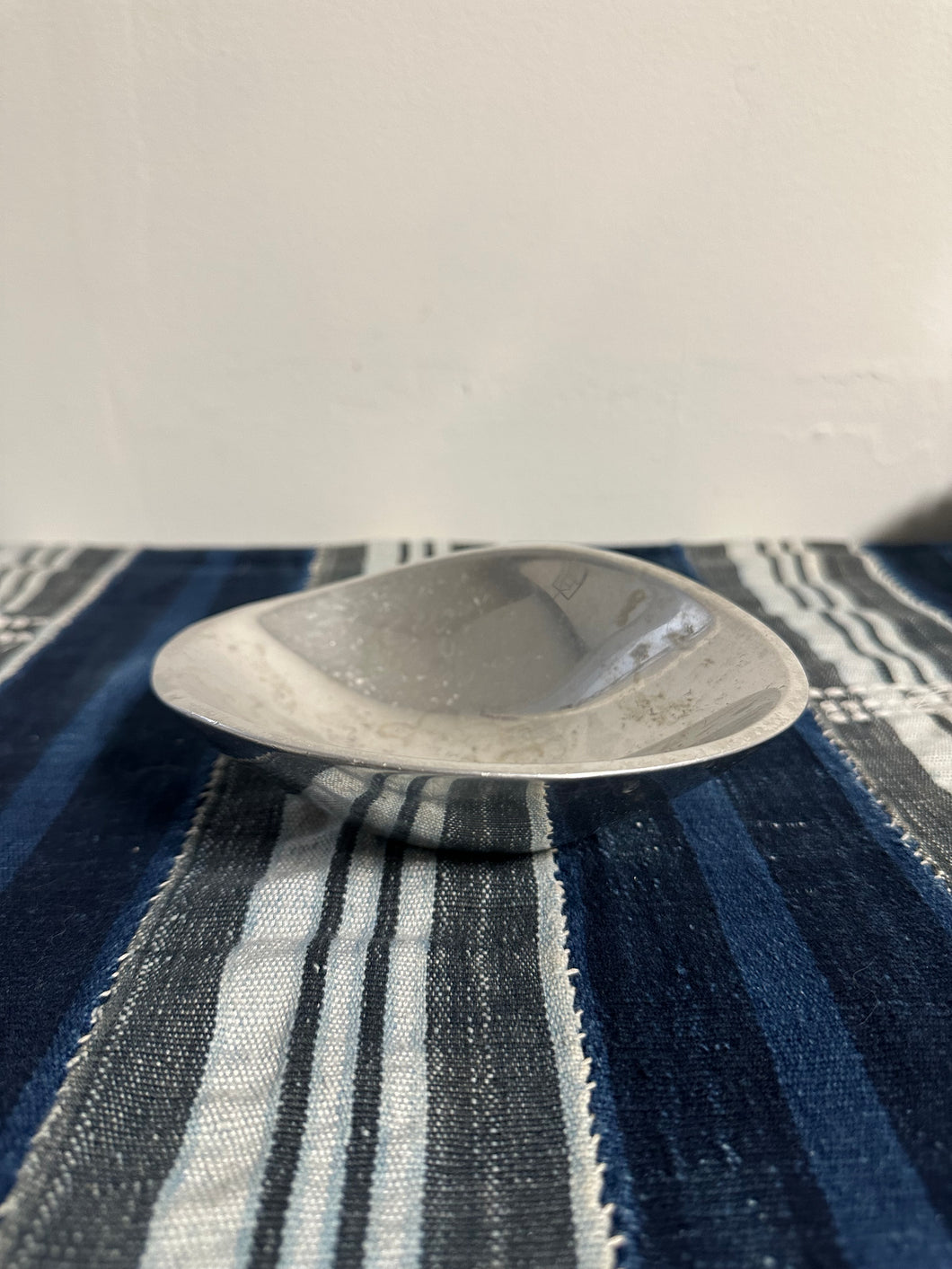 Silver Tone Nambé Butterfly Dish