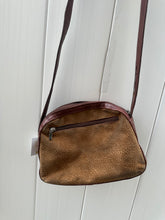 Load image into Gallery viewer, Brown Handcrafted Leather Suede Crossbody made in Argentina
