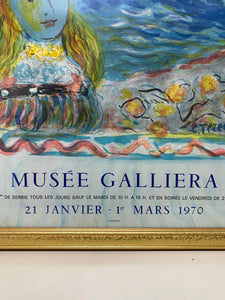 1970 Musée Galliera “Les Peintres Temoins de Leur Temps“ Print by Constantin Terechkovitch