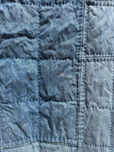 Load image into Gallery viewer, Vintage Handmade Denim Patchwork Quilt
