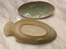 Load image into Gallery viewer, Handmade Stoneware Fish Serving Dish
