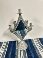 Load image into Gallery viewer, Punched Tin Mirror Candelabra Oaxaca
