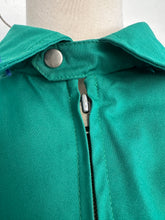 Load image into Gallery viewer, REWORKED: “MAKE ART MAKE OUT” GREEN BOMBER
