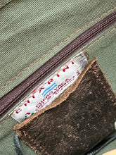 Load image into Gallery viewer, Brown Handcrafted Leather Suede Crossbody made in Argentina
