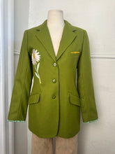 Load image into Gallery viewer, REWORKED: MOSS GREEN WOOL BLAZER
