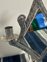 Load image into Gallery viewer, Punched Tin Mirror Candelabra Oaxaca
