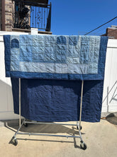 Load image into Gallery viewer, Vintage Handmade Denim Patchwork Quilt
