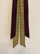 Load image into Gallery viewer, Antique Bavarian Decorative Prenier Hut Goldwork Velvet Hat Wall Hanging
