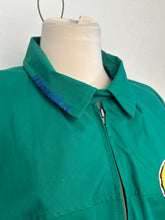 Load image into Gallery viewer, REWORKED: “MAKE ART MAKE OUT” GREEN BOMBER
