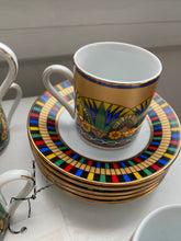 Load image into Gallery viewer, Vintage espresso cup and saucer set
