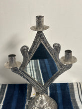 Load image into Gallery viewer, Punched Tin Mirror Candelabra Oaxaca
