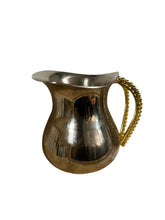 Load image into Gallery viewer, Steel and Gold Pitcher

