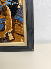 Load image into Gallery viewer, 1969 Handmade Fisherman Portrait Needlepoint
