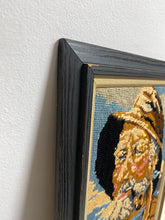 Load image into Gallery viewer, 1969 Handmade Fisherman Portrait Needlepoint
