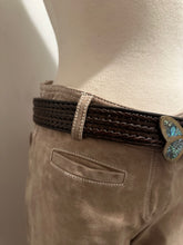 Load image into Gallery viewer, Brass Abalone Butterfly Belt
