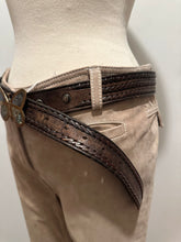 Load image into Gallery viewer, Brass Abalone Butterfly Belt
