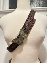 Load image into Gallery viewer, Brass Abalone Butterfly Belt
