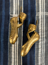 Load image into Gallery viewer, Mid Century Brass Ballerina Slippers Wall Decor

