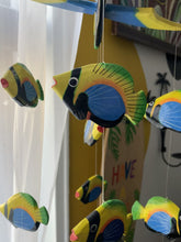 Load and play video in Gallery viewer, Hanging Painted Fish Mobile
