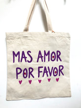 Load image into Gallery viewer, Hand-painted Amor Tote

