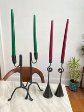 Load image into Gallery viewer, Vintage Wrought Iron Candlestick
