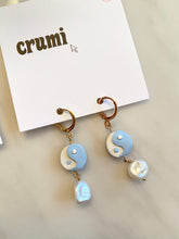 Load image into Gallery viewer, PEARLA Yin Yang Earrings
